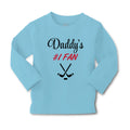 Baby Clothes Daddy S A Fan Hockey Family & Friends Dad Boy & Girl Clothes Cotton