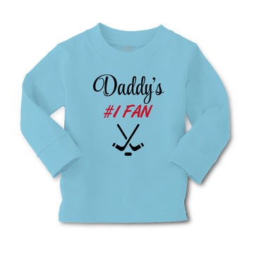Baby Clothes Daddy S A Fan Hockey Family & Friends Dad Boy & Girl Clothes Cotton