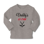Baby Clothes Daddy S A Fan Hockey Family & Friends Dad Boy & Girl Clothes Cotton - Cute Rascals