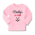 Baby Clothes Daddy S A Fan Hockey Family & Friends Dad Boy & Girl Clothes Cotton