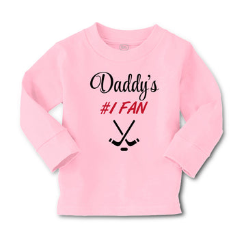Baby Clothes Daddy S A Fan Hockey Family & Friends Dad Boy & Girl Clothes Cotton