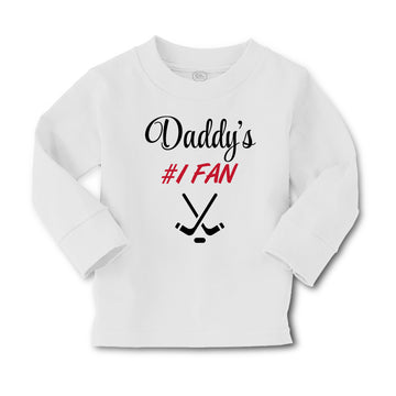 Baby Clothes Daddy S A Fan Hockey Family & Friends Dad Boy & Girl Clothes Cotton
