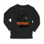 Baby Clothes Daddy's Little Hockey Buddy Dad Father's Day Boy & Girl Clothes - Cute Rascals