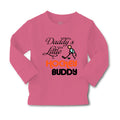 Baby Clothes Daddy's Little Hockey Buddy Dad Father's Day Boy & Girl Clothes