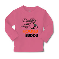 Baby Clothes Daddy's Little Hockey Buddy Dad Father's Day Boy & Girl Clothes - Cute Rascals