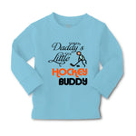 Baby Clothes Daddy's Little Hockey Buddy Dad Father's Day Boy & Girl Clothes - Cute Rascals
