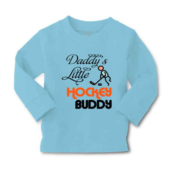 Baby Clothes Daddy's Little Hockey Buddy Dad Father's Day Boy & Girl Clothes - Cute Rascals