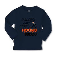 Baby Clothes Daddy's Little Hockey Buddy Dad Father's Day Boy & Girl Clothes - Cute Rascals