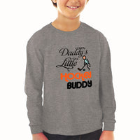 Baby Clothes Daddy's Little Hockey Buddy Dad Father's Day Boy & Girl Clothes - Cute Rascals