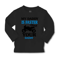 Baby Clothes My Daddy Is Faster than Your Daddy Car Racing Dad Father's Day - Cute Rascals