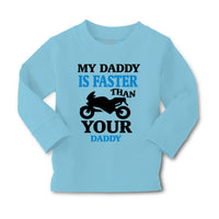 Baby Clothes My Daddy Is Faster than Your Daddy Car Racing Dad Father's Day - Cute Rascals