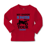 Baby Clothes My Daddy Is Faster than Your Daddy Car Racing Dad Father's Day - Cute Rascals