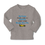 Baby Clothes My Daddy's Race Car Is Faster than Your Daddy's Race Car Cotton - Cute Rascals