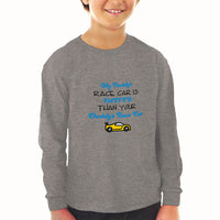 Baby Clothes My Daddy's Race Car Is Faster than Your Daddy's Race Car Cotton - Cute Rascals