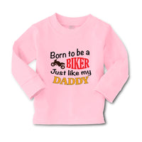 Baby Clothes Born to Be A Biker Just like My Daddy Motorcycle Boy & Girl Clothes - Cute Rascals