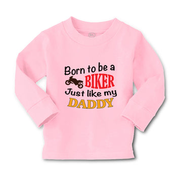 Baby Clothes Born to Be A Biker Just like My Daddy Motorcycle Boy & Girl Clothes