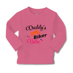 Baby Clothes Daddy's Dad Father Biker Babe Motorcycle Dad Father's Day Cotton - Cute Rascals