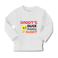Baby Clothes Daddy's Dad Father Duck Hunting Buddy Dad Father's Day Cotton