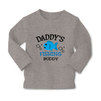 Baby Clothes Daddy's Dad Father Fishing Buddy Style B Dad Father's Day Cotton - Cute Rascals