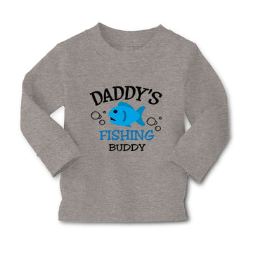Baby Clothes Daddy's Dad Father Fishing Buddy Style B Dad Father's Day Cotton