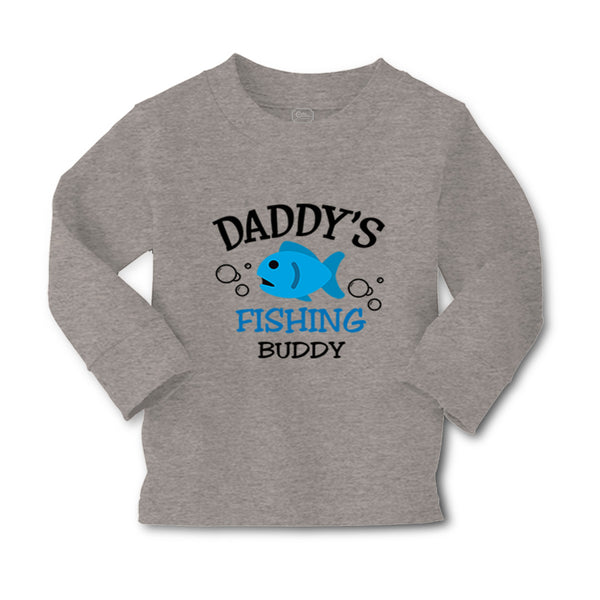 Baby Clothes Daddy's Dad Father Fishing Buddy Style B Dad Father's Day Cotton - Cute Rascals