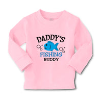 Baby Clothes Daddy's Dad Father Fishing Buddy Style B Dad Father's Day Cotton - Cute Rascals