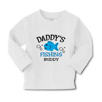 Baby Clothes Daddy's Dad Father Fishing Buddy Style B Dad Father's Day Cotton - Cute Rascals