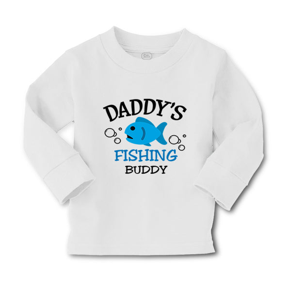 Baby Clothes Daddy's Dad Father Fishing Buddy Style B Dad Father's Day Cotton - Cute Rascals