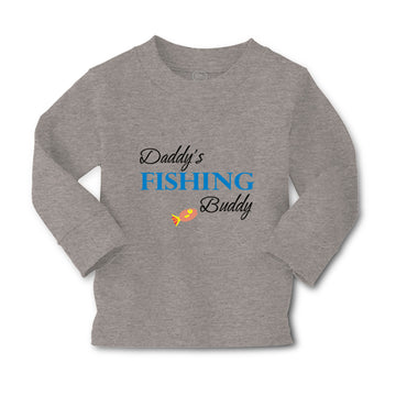 Baby Clothes Daddy's Fishing Buddy Fishing Fish Fisherman Boy & Girl Clothes
