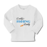 Baby Clothes Daddy's Fishing Buddy Fishing Fish Fisherman Boy & Girl Clothes - Cute Rascals