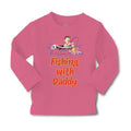 Baby Clothes Fishing with Daddy Fishing Fish Fisherman Boy & Girl Clothes Cotton