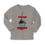 Baby Clothes I Wheelie Love Daddy Motorcycle Racing Dad Father's Day Cotton - Cute Rascals