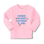 Baby Clothes I'M Proof My Daddy Can'T Resist Nurses Dad Father's Day Cotton - Cute Rascals