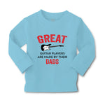 Baby Clothes Great Guitar Player Are Made by Their Dad Father's Day Cotton - Cute Rascals