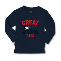 Baby Clothes Great Guitar Player Are Made by Their Dad Father's Day Cotton - Cute Rascals