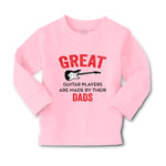 Baby Clothes Great Guitar Player Are Made by Their Dad Father's Day Cotton - Cute Rascals