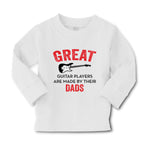 Baby Clothes Great Guitar Player Are Made by Their Dad Father's Day Cotton - Cute Rascals