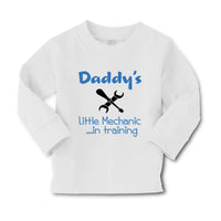 Baby Clothes Daddy's Little Mechanic in Training Dad Father's Day Cotton - Cute Rascals