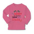 Baby Clothes My Daddy Is Faster than Your Daddy Race Car Dad Father's Day Cotton