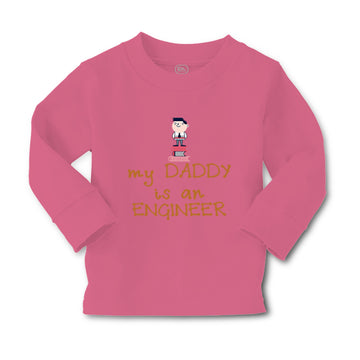 Baby Clothes My Daddy Is The Engineer Dad Father's Day Boy & Girl Clothes Cotton