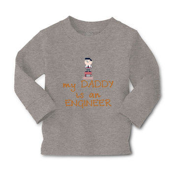 Baby Clothes My Daddy Is The Engineer Dad Father's Day Boy & Girl Clothes Cotton