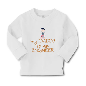 Baby Clothes My Daddy Is The Engineer Dad Father's Day Boy & Girl Clothes Cotton
