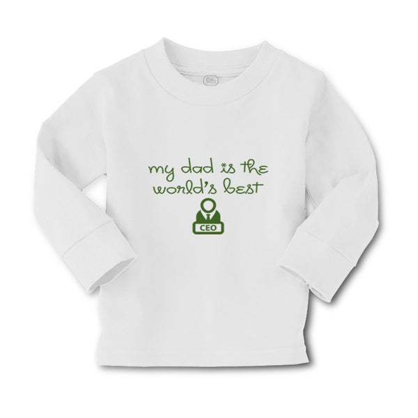 Baby Clothes My Daddy Is The World's Best Ceo Dad Father's Day Cotton - Cute Rascals