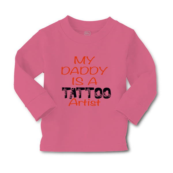 Baby Clothes My Daddy Is A Tattoo Artist Dad Father's Day Boy & Girl Clothes - Cute Rascals