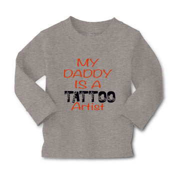 Baby Clothes My Daddy Is A Tattoo Artist Dad Father's Day Boy & Girl Clothes