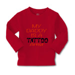 Baby Clothes My Daddy Is A Tattoo Artist Dad Father's Day Boy & Girl Clothes - Cute Rascals