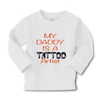 Baby Clothes My Daddy Is A Tattoo Artist Dad Father's Day Boy & Girl Clothes - Cute Rascals