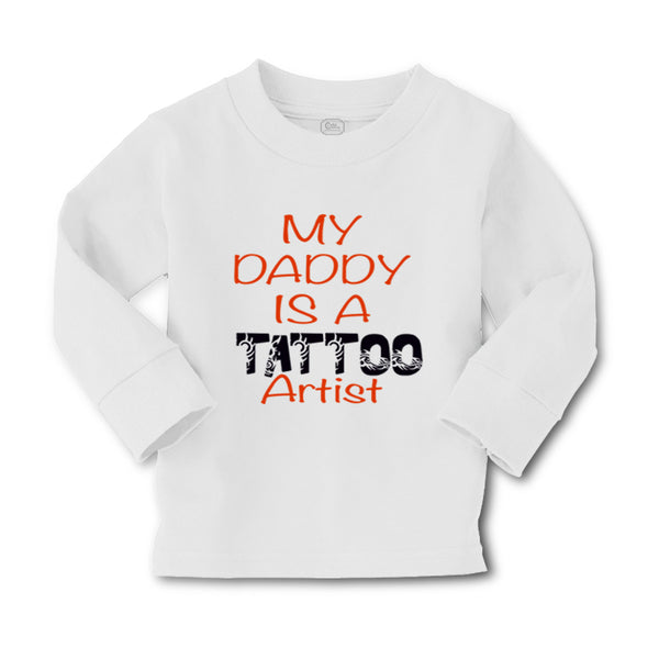 Baby Clothes My Daddy Is A Tattoo Artist Dad Father's Day Boy & Girl Clothes - Cute Rascals