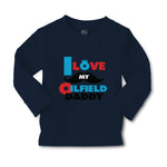 Baby Clothes I Love My Oilfield Daddy Oil Rig Dad Father's Day Cotton - Cute Rascals