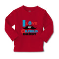 Baby Clothes I Love My Oilfield Daddy Oil Rig Dad Father's Day Cotton